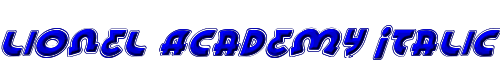 Lionel Academy Italic 