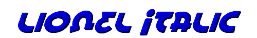 Lionel Italic 
