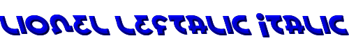 Lionel Leftalic Italic 