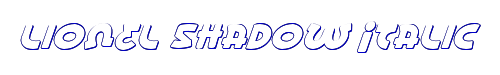 Lionel Shadow Italic 