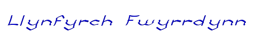 Llynfyrch Fwyrrdynn 