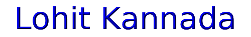 Lohit Kannada 