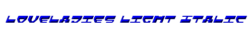 Loveladies Light Italic 