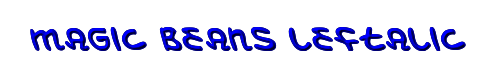 Magic Beans Leftalic 
