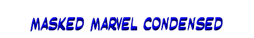 Masked Marvel Condensed 