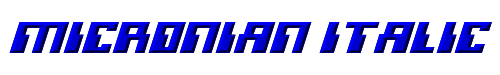 Micronian Italic 