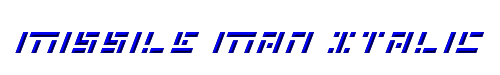Missile Man Italic 