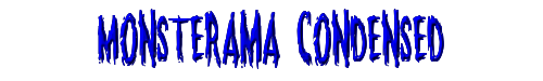Monsterama Condensed 