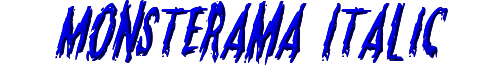 Monsterama Italic 