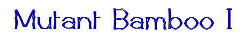 Click to use Mutant Bamboo I Mutant Bamboo I