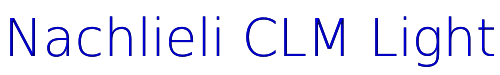 Nachlieli CLM Light 