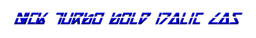 Nick Turbo Bold Italic Las 