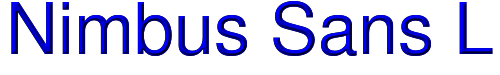 Nimbus Sans L 