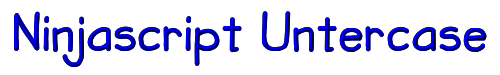 Ninjascript Untercase 