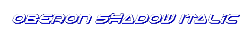 Oberon Shadow Italic 