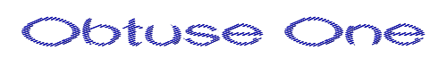 Click to use Obtuse One Obtuse One
