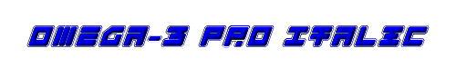 Omega-3 Pro Italic 