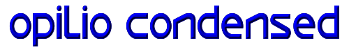 Opilio Condensed 