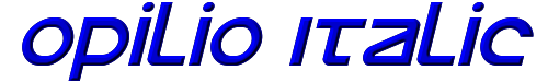 Opilio Italic 