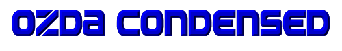Ozda Condensed 