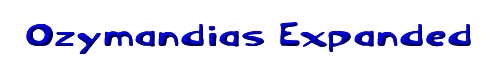 Ozymandias Expanded 