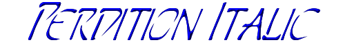 Perdition Italic 