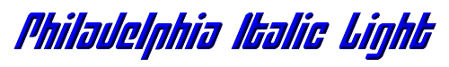Philadelphia Italic Light 