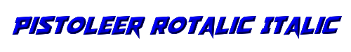 Pistoleer Rotalic Italic 