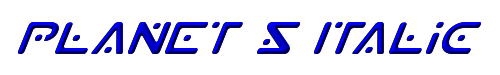 Planet S Italic 