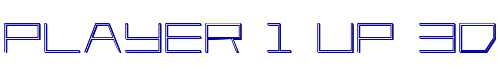 Player 1 Up 3D 