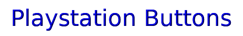 Playstation Buttons 
