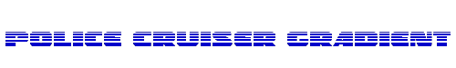 Police Cruiser Gradient 
