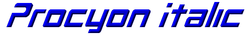 Procyon Italic 