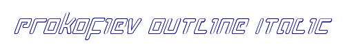 Prokofiev Outline Italic 