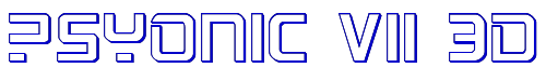 PsYonic VII 3D 