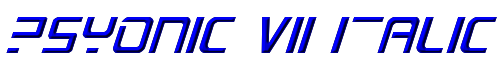 PsYonic VII Italic 