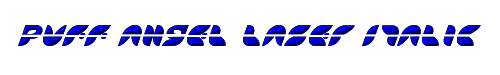 Puff Angel Laser Italic 