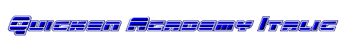 Quicken Academy Italic 
