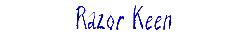 Razor Keen 