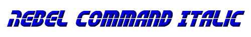 Rebel Command Italic 