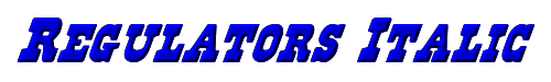 Regulators Italic 