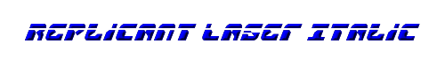 Replicant Laser Italic 