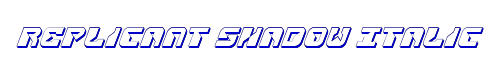 Replicant Shadow Italic 