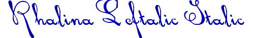 Rhalina Leftalic Italic 