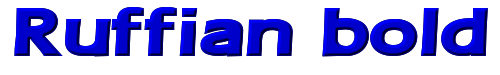 Ruffian bold 