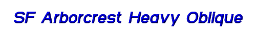 SF Arborcrest Heavy Oblique 