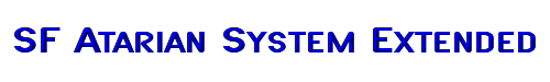 Click to use SF Atarian System Extended SF Atarian System Extended