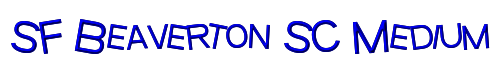 Click to use SF Beaverton SC Medium SF Beaverton SC Medium