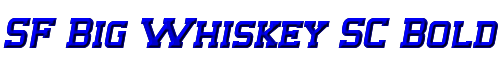 Click to use SF Big Whiskey SC Bold SF Big Whiskey SC Bold