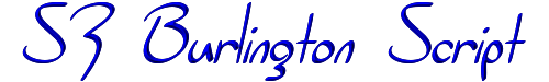 Click to use SF Burlington Script SF Burlington Script
